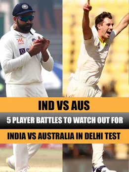IND vs AUS: IND vs AUS: 5 player battles to watch out for india vs australia in Delhi Test