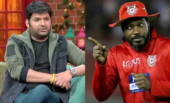 Kapil Sharma and Chris Gayle