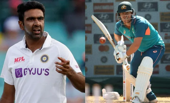 Ravichandran Ashwin and David Warner