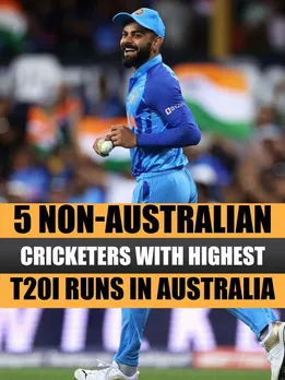 5 Non-Australian cricketers with highest T20I runs in Australia (Virat Kohli & Jos Buttler)