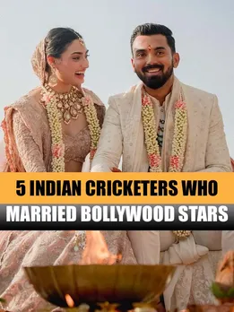 5 Indian cricketers who married Bollywood stars