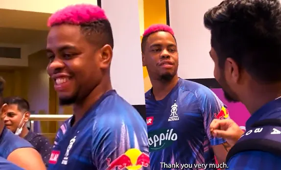 Watch: Rajasthan players celebrate Shimron Hetmyer’s fiancée Nirvani’s birthday