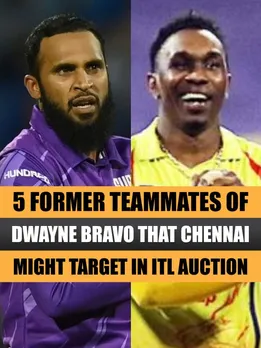 Five Former teammates of Dwayne Bravo that Chennai might target in ITL Auction