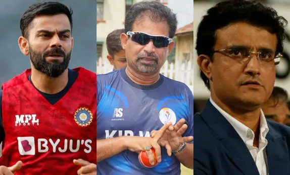 Virat Kohli, Chetan Sharma, and Sourav Ganguly