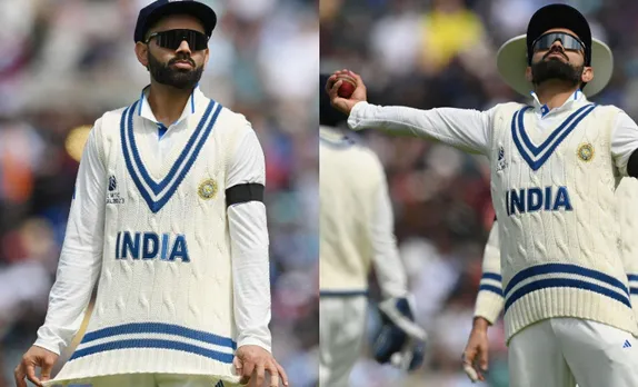 Virat Kohli during first session, day one in WTC 2023 final