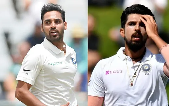 Bhuvneshwar Kumar and Ishant Sharma (Source - Twitter)