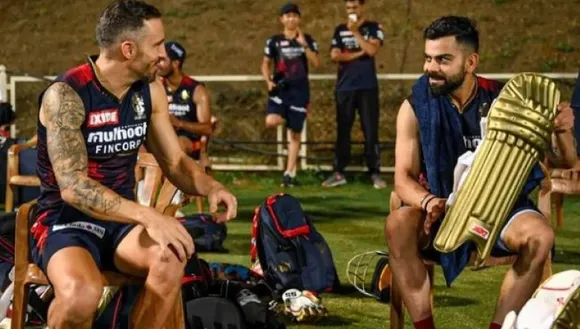 Faf du Plessis reveals who is quickest on the field between Virat Kohli and himself 