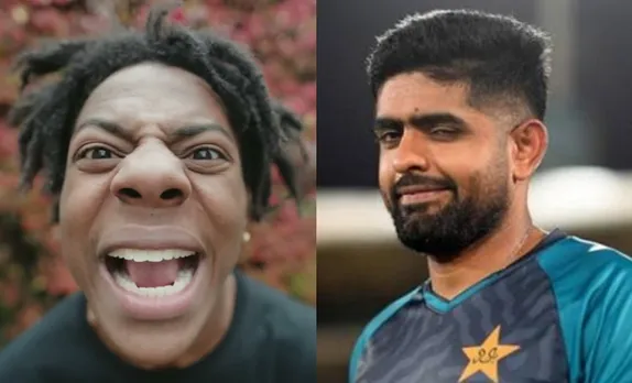 Speed and Babar Azam of Pakistan