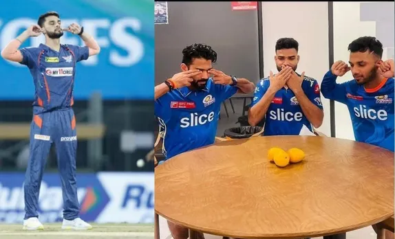 MI players take a dig at Naveen-ul-Haq