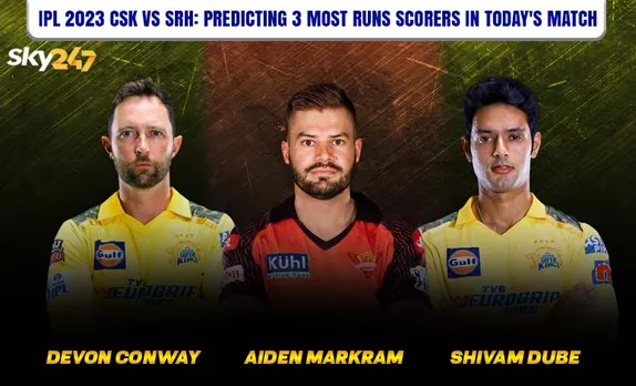 CSK vs SRH, IPL 2023: 3 most run scorers in today's match
