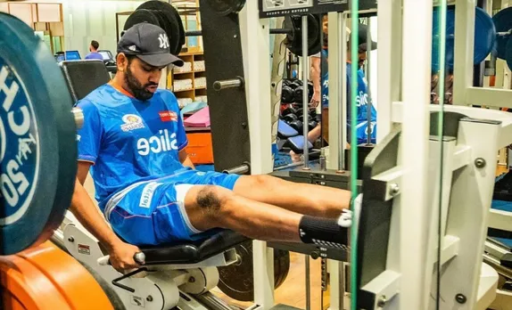 Rohit Sharma in Gym, IPL 2023