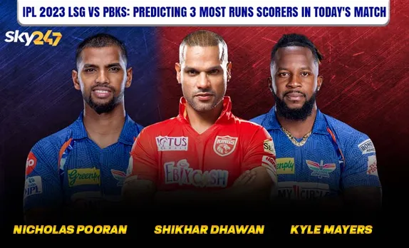 LSG vs PBKS, IPL 2023: 3 most run scorers in today's match