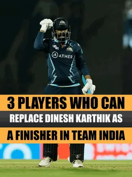 3 players who can replace Dinesh Karthik as a finisher in team India