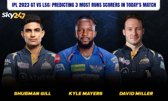 LSG vs GT, IPL 2023: 3 most run scorers in today's match