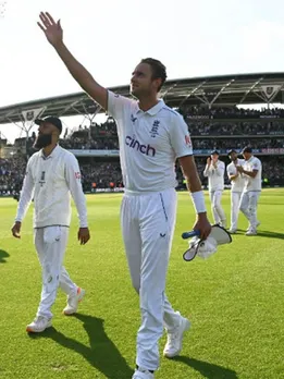 Stuart Broad signs off in style
