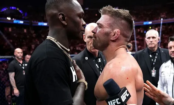 Israel Adesanya and Driscus Du Plessis