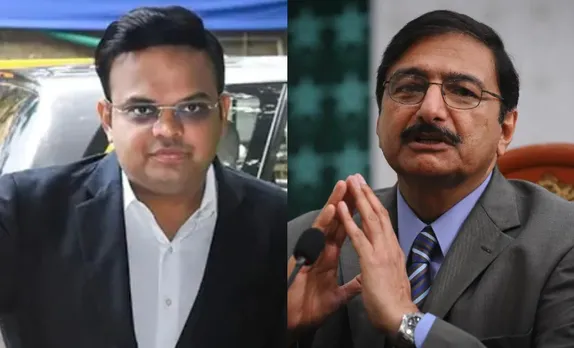 Jay Shah and Zaka Ashraf