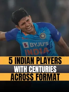 5 Indian players with centuries across format