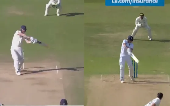 Ben Stokes winning shot