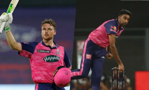 Jos Buttler and Ravichandran Ashwin