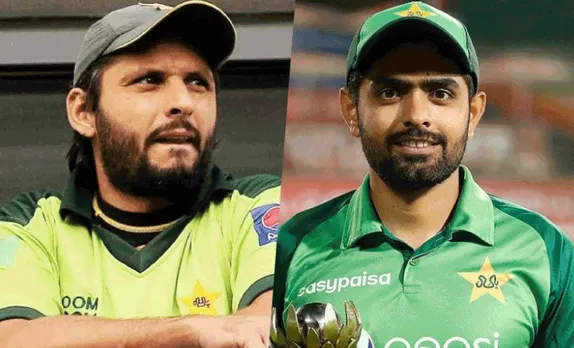 Shahid Afridi and Babar Azam