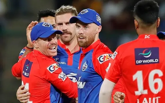 DC defeated KKR (Source - Twitter)