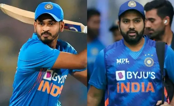 Shreyas Iyer and Rohit Sharma