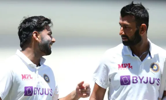 Rishabh Pant, Cheteshwar Pujara