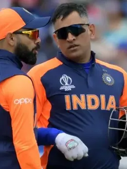 MS Dhoni and Virat Kohli