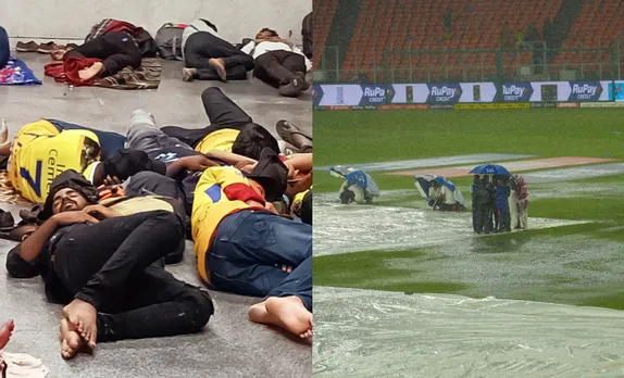 IPL 2023: Travelling fans seen sleeping on Railway Platform