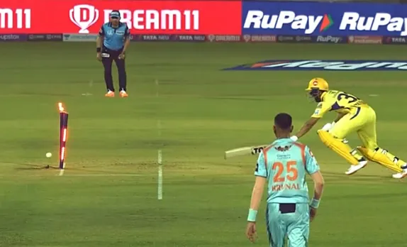 'Ruturaj a one season wonder?' - Fans troll Ruturaj Gaikwad for getting run out against Kolkata