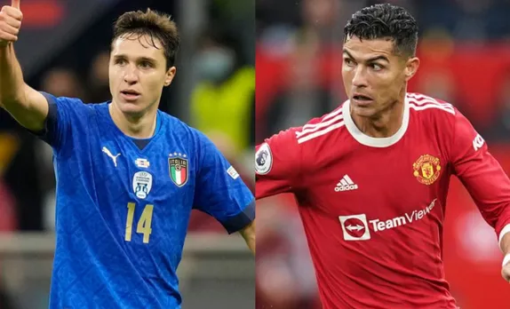Federico Chiesa and Cristiano Rolando