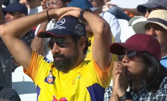 CSK fans in WTC final 2023 (Source - Twitter)