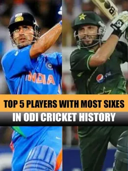 Top 5 Players With Most Sixes in ODI Cricket History