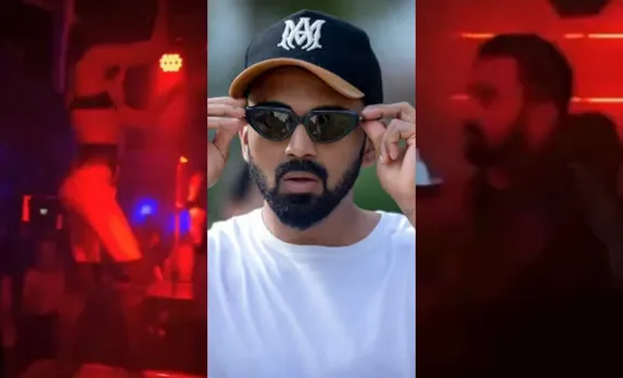 KL Rahul enjoying Pole Dancing