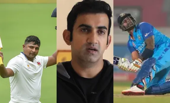 'Bhai ye jyda hogya thoda, Sarfaraz pehle se line mein hai' - Fans call out Gautam Gambhir for latter's suggestion to put Suryakumar Yadav in Tests
