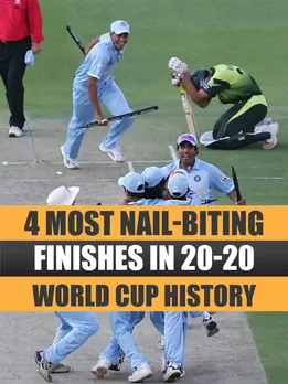 4 most nail-biting finishes in 20-20 World Cup history