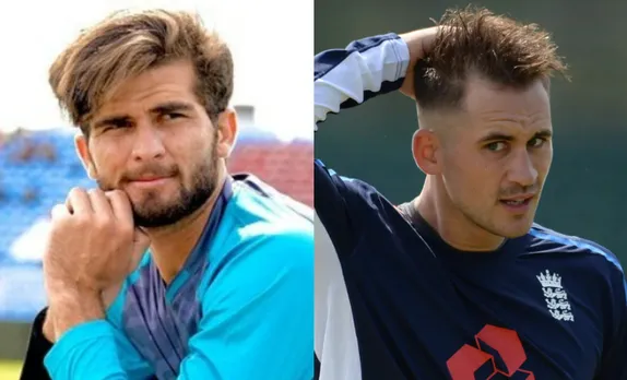 Shaheen Afridi and Alex Hales