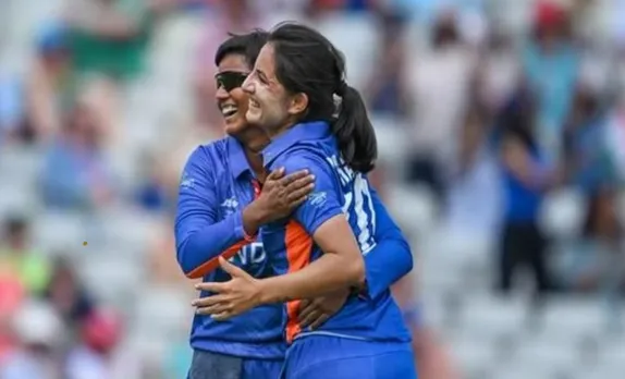 Richa Ghosh and Renuka Singh, India