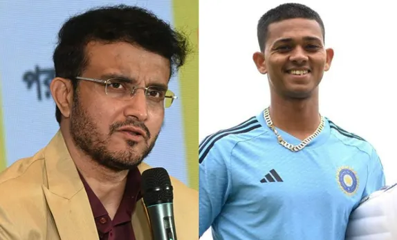 Sourav Ganguly and Yashasvi Jaiswal