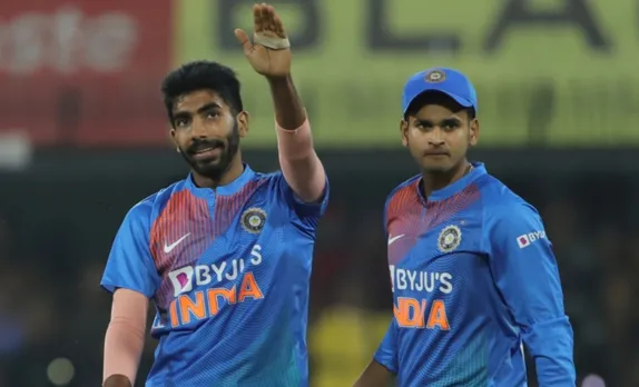 Jasprit Bumrah and Shreyas Iyer