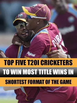 Top Five T20I cricketers to win most title wins in shortest format of the game