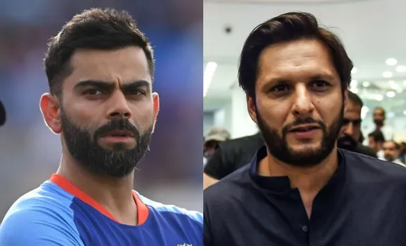 Virat Kohli, Shahid Afridi