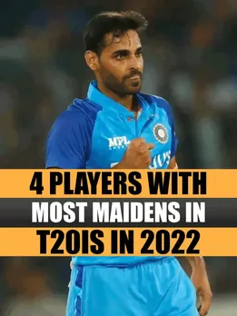 4 players with most maidens in T20Is in 2022