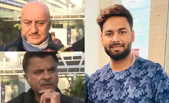 Anil Kapoor and Anupam Kher pay a visit to Rishabh Pant in Dehradun hospital, pictures go viral