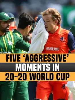 Five ‘aggressive’ moments in 20-20 World Cup (Bas de Leede )