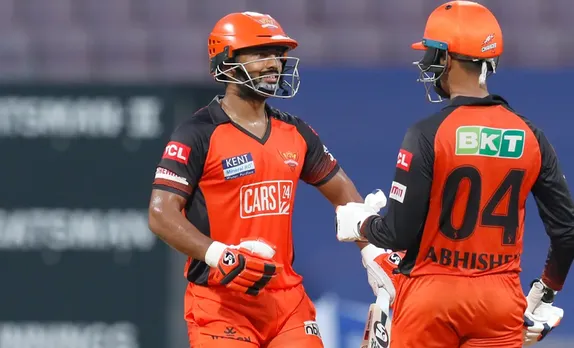 Rahul Tripathi and Abhishek Sharma