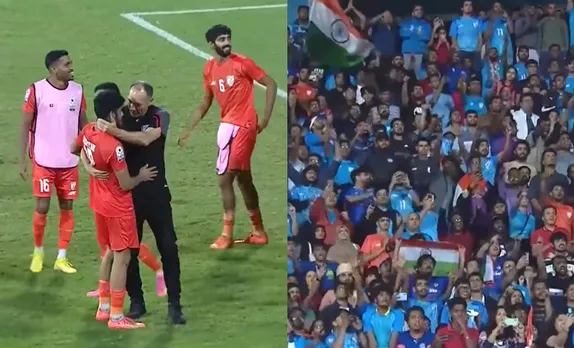 Crowd chants Vande Mataram in SAFF Championship final