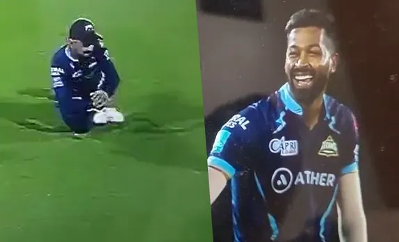 Watch: Rashid Khan's comedy of errors while fielding