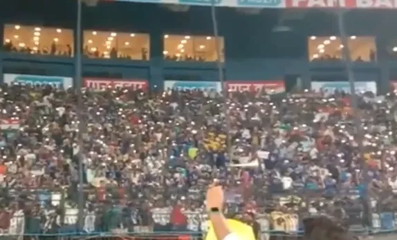 Indian fans singh Vante Mataram 2nd T20 India- South Africa